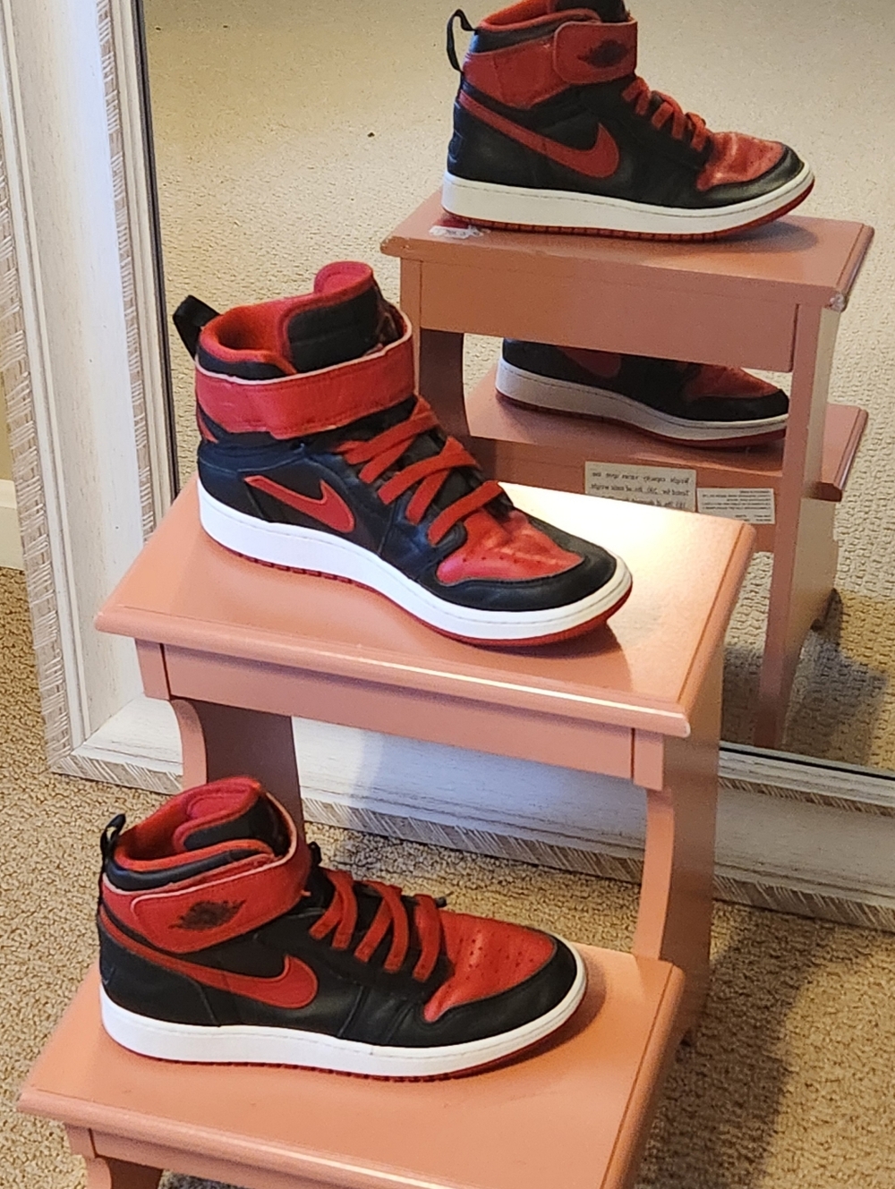 Nike Athletic Shoes - Black and Red